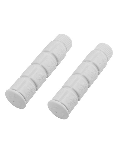 BLock Grips 7/8 long 120mm White.